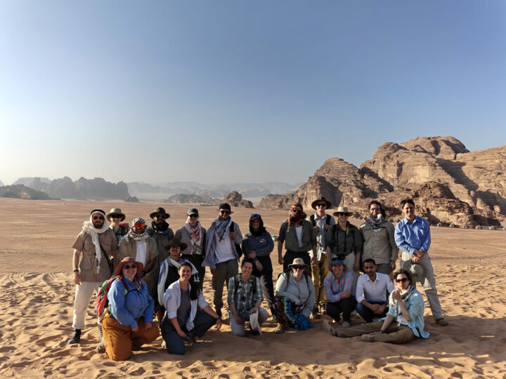 Humayma Archaeological Field School , University of Alberta, 2025. Photo courtesy of Rachel Carroll.