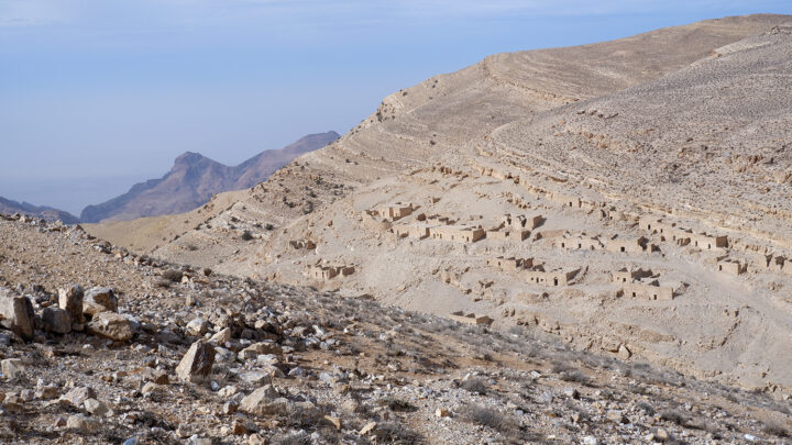 The village of Shammakh, southeast of Shobak